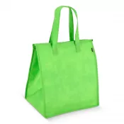 jasnozielony - R-PET Torba chłodząca z włókniny 33 x 25,5 x 37 cm 75 g/m²
