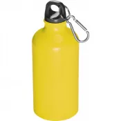 żółty - Butelka metalowa 500 ml