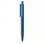 niebieski - Długopis z diamentowym wzorem i niemieckim wkładem Dokumental®