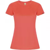 Fluor Coral - Damska koszulka sportowa poliestrowa 135 g/m² ROLY IMOLA WOMAN 0428