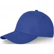 Niebieski - 6-panelowa czapka Davis