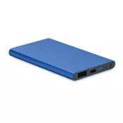 Powerbank płaski 4000 mAh aluminiowy POWERFLAT C