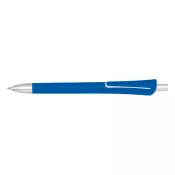 niebieski - Długopis reklamowy plastikowy OREGON z korpusem kolor