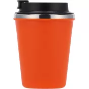 pomarańczowy - Kubek termiczny 350 ml z powłoką z recyklingu METODY