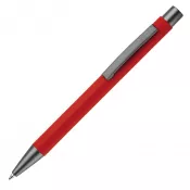 czerwony - Długopis metalowy New York