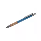 niebieski - Długopis metalowy KUBOD