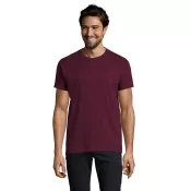 Koszulka męska bawełniana 190 g/m² Sol's IMPERIAL Burgundy