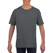 Charcoal - Koszulka bawełniana 150 g/m² Gildan SoftStyle™ - DZIECIĘCA