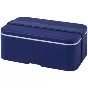 Niebieski-Niebieski - MIYO jednopoziomowe pudełko na lunch 