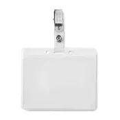 Etui na identyfikator z PVC z klipsem CLIPBADGE