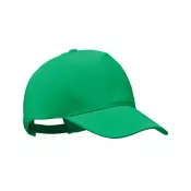 Czapka z daszkiem organiczna 250 g/m² BICCA CAP Zielony