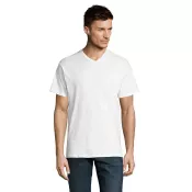 Koszulka męska V-neck 150 g/m² Sol's VICTORY Bialy