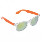 pomarańczowy transparentny - Okulary przeciwsłoneczne Bradley 400UV