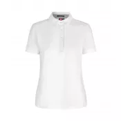 White - Koszulka bawełniana 185 g/m² ID Polo biznes/Jersey damska 0535