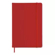 Notes A5 w okładce PU 96 kartek w linię ARCONOT LINED Czerwony