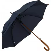 granatowy - Parasol automatyczny ø105 cm RPET CHRISTINE