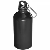 czarny - Butelka metalowa 500 ml
