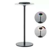 Lampka stołowa LED RGB metalowa z akumulatorem LOUNGE