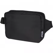 Czarny - Trip Aware™, torba na ramię wykonana z materiałów z recyklingu, 1 l