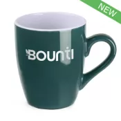 zielono-biała - Kubek reklamowy Ilona (300 ml)