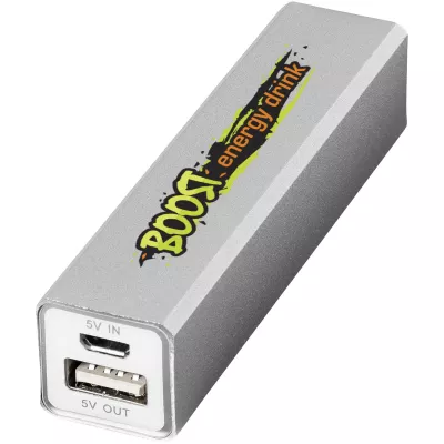 Power bank Volt 2200 mAh  - Srebrny (12349202)