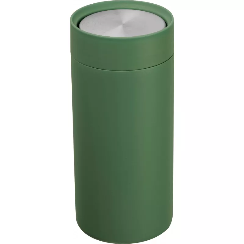 Kubek termiczny stalowy z recyklingu LE PORT MoLu 360 ml - oliwkowy (535319)