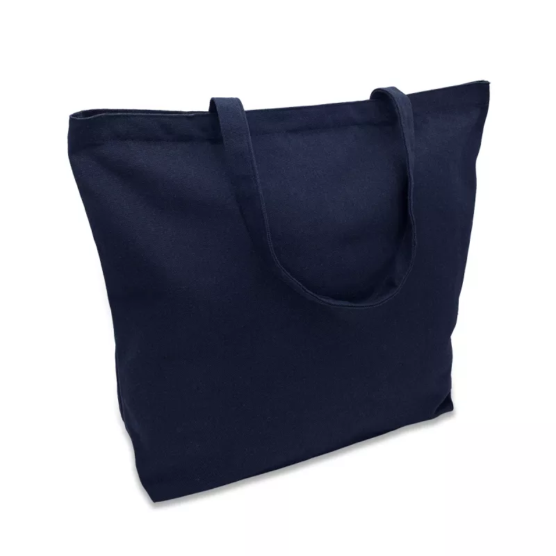 Torba z bawełny 340g/m2 Kinia - granatowy (R08487.42)
