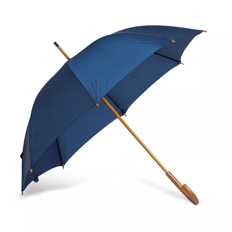 Parasol klasyczny 23" z drewnianym trzonem CALA - Niebieski (KC5132-04)