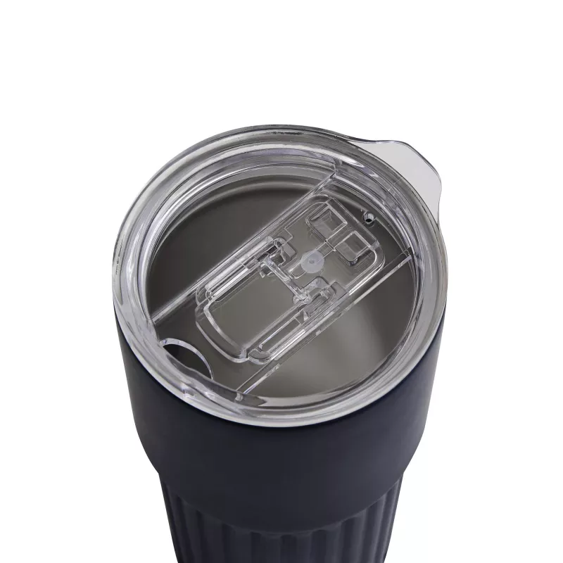 Próżniowy kubek 600 ml WAVE LINE - granatowy (56-0304715)
