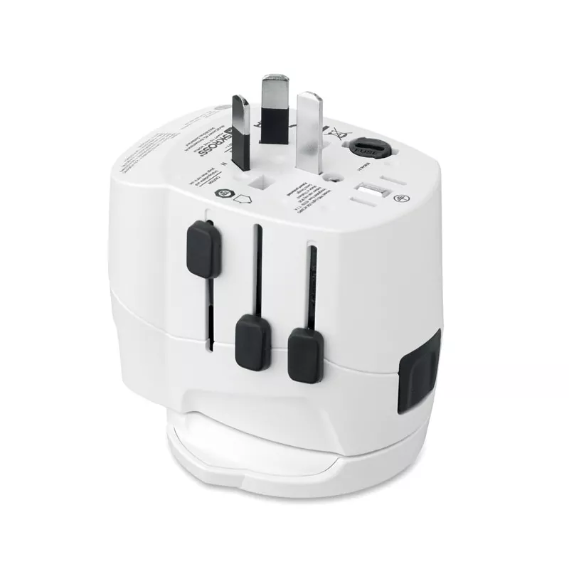 Adapter podróżny USB 30W Skross PRO LIGHT USB AC30 PD - Bialy (MO2981-06)