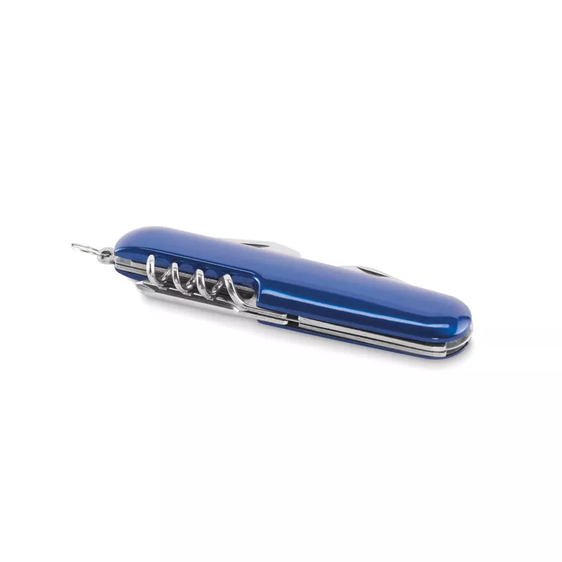 Scyzoryk z aluminium 5 funkcji MULTICHILLO - Niebieski (MO2531-04)