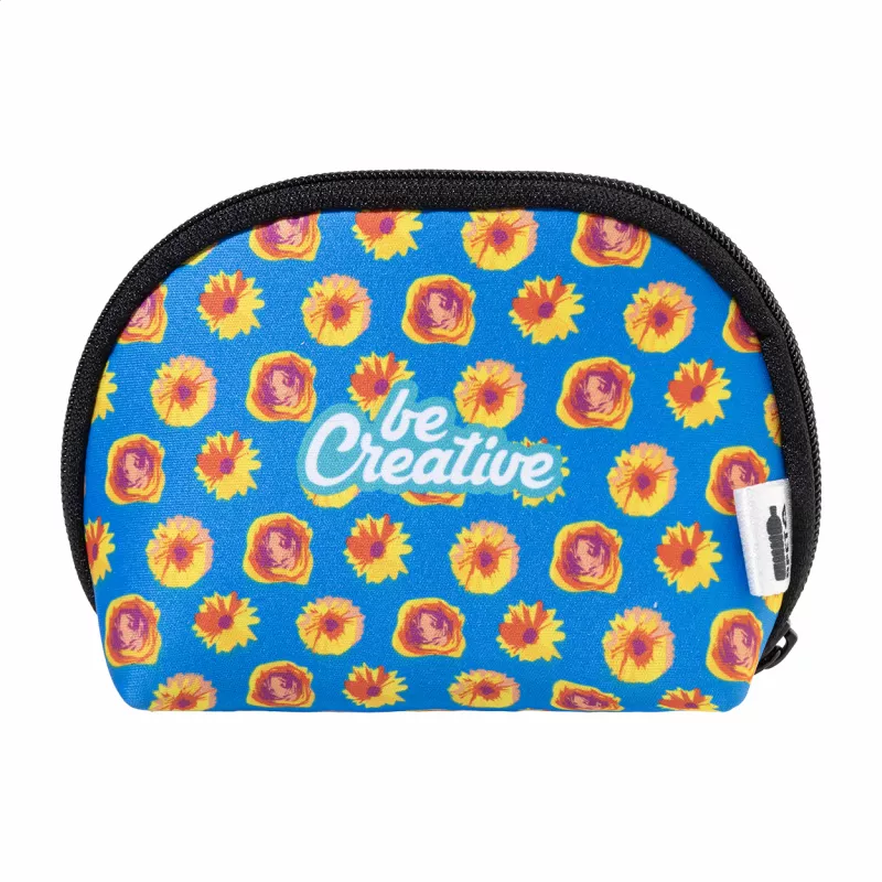 CreaBeauty Soft S personalizowana kosmetyczka RPET - czarny (AP715006-10)