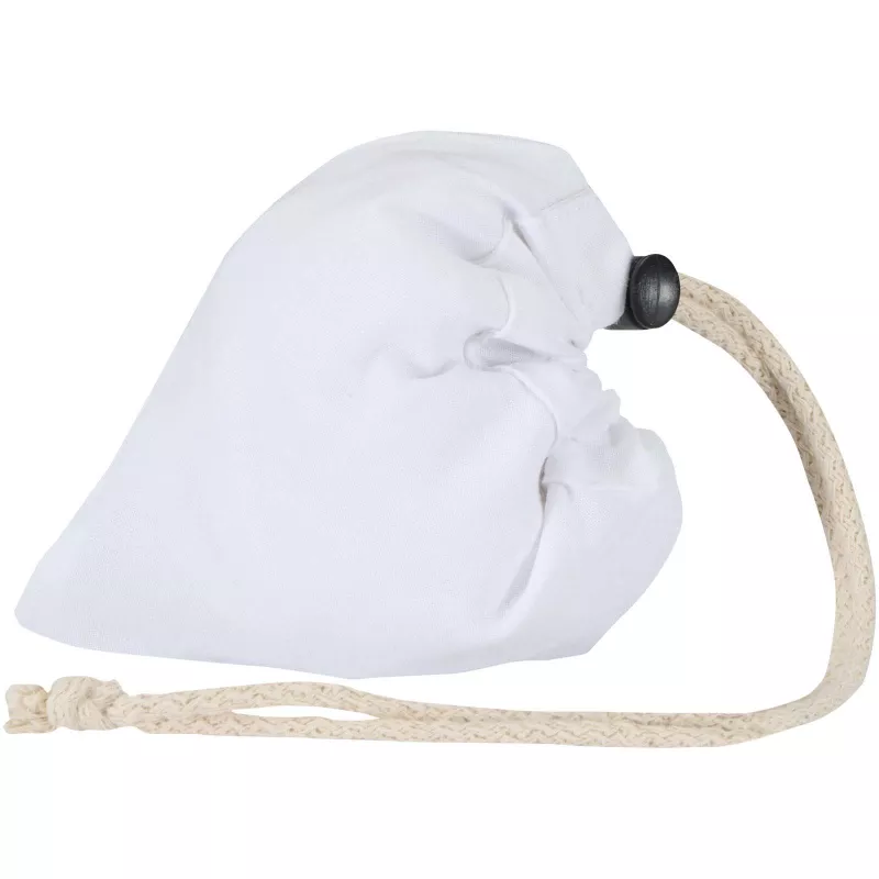 Madras Blend - torba na zakupy, wykonana z recyklingowanej baweły o gramaturze 140 g/m² posiadającej certyfikat GRS, składana - Biały (12080501)