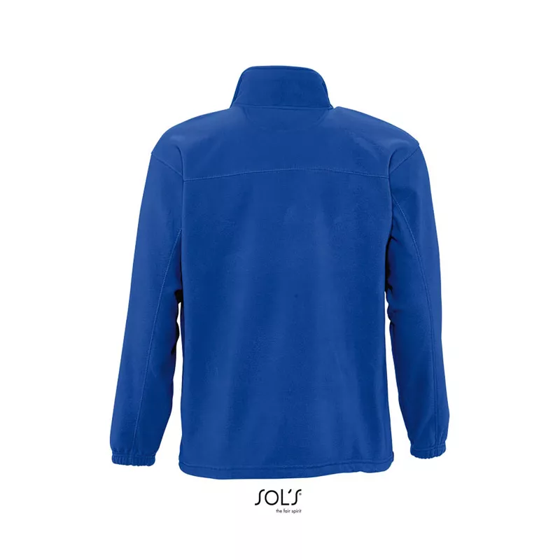 Bluza polarowa męska rozpinana 300 g/m² Sol's NORTH - Niebieski (S55000-RB)