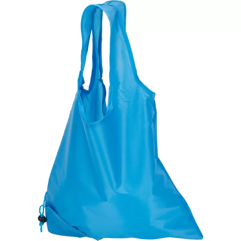 Torba na zakupy składana 190T ELDORADO - jasnoniebieski (072424)