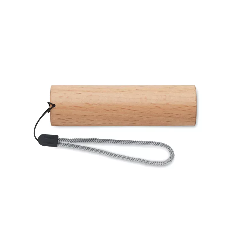 Latarka akumulatorowa z drewna bukowego 5W LITE - Drewna (MO2137-40)