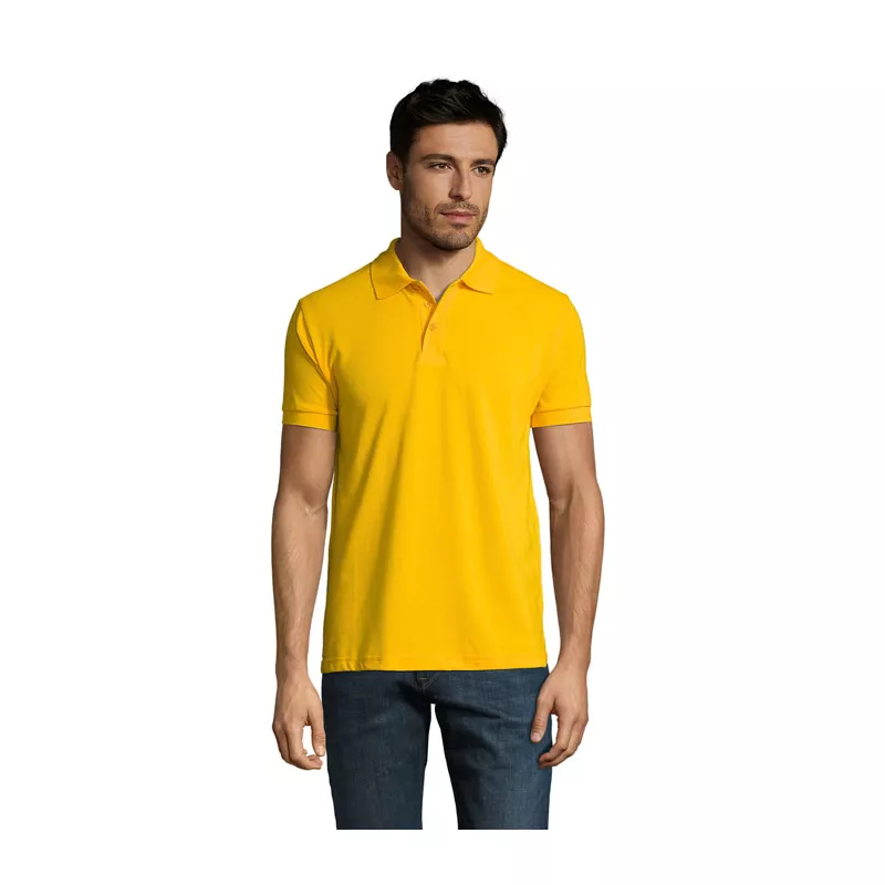 Koszulka polo męska 200 g/m² Sol's PRIME MEN - Dorado (S00571-GO)