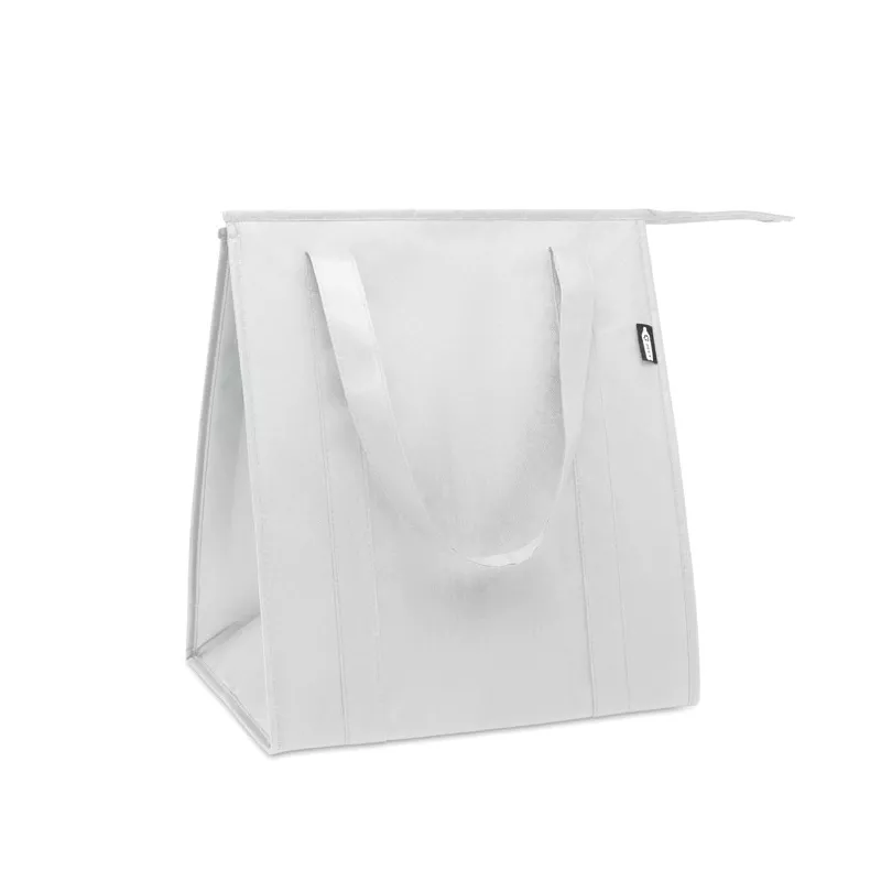 Torba chłodząca z włókniny RPET 25 l 80 g/m² WOOLER - Bialy (MO2492-06)