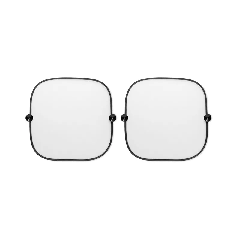 Osłony przeciwsłoneczne do auta 2 szt. SOMBRA LIGHT - Czarny (MO8675-03)