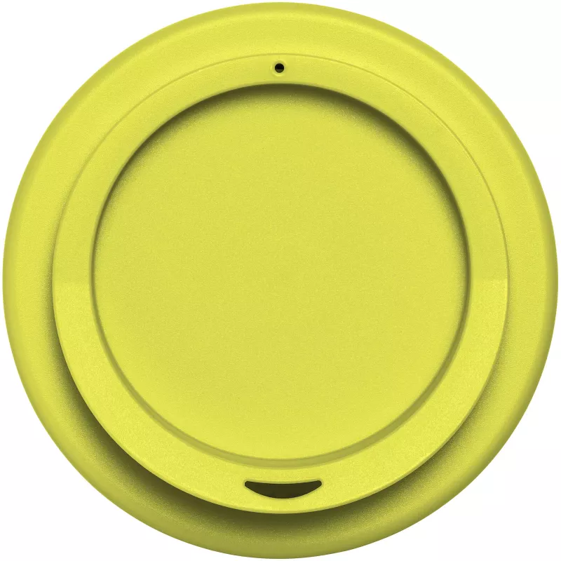 Kubek termiczny z plastiku 250 ml dowolny mix kolorów - Biały-Limonka (21009211)