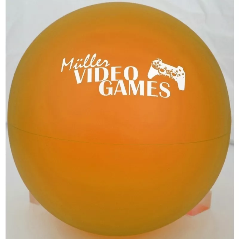 Piłka plażowa Ø 26cm ORLANDO - pomarańczowy (102910)