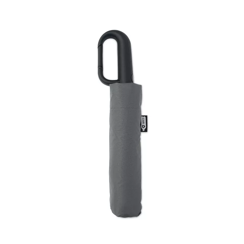 Parasol składany wiatroodporny 21" z RPET UMKRAB - Szary (MO2692-07)