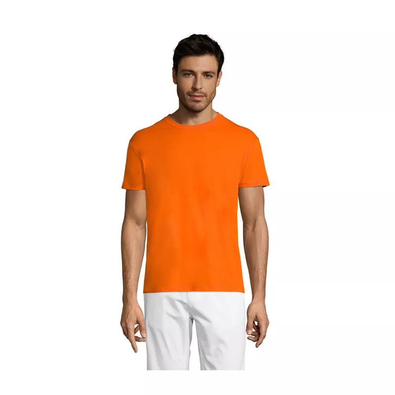 Koszulka unisex bawełniana 150 g/m² Sol's REGENT - Pomaranczowy (S11380-OR)