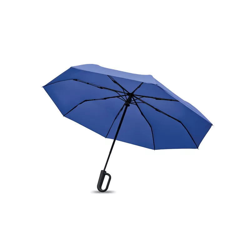 Parasol składany wiatroodporny 21" z RPET UMKRAB - Niebieski (MO2692-37)