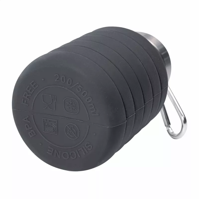 Colsip składana butelka - ciemno szary (AP800697-80)