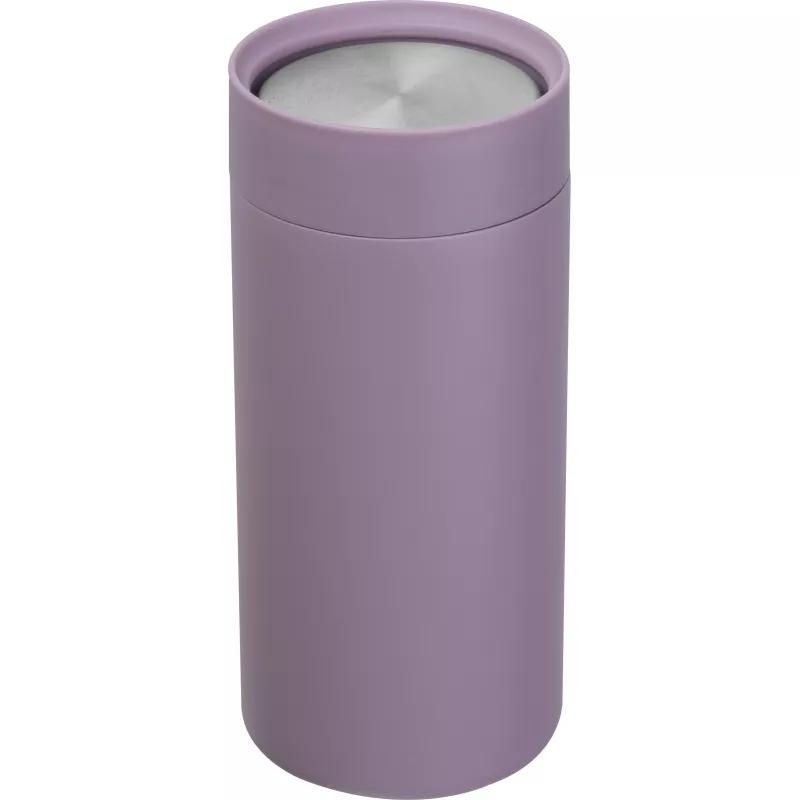 Kubek termiczny stalowy z recyklingu LE PORT MoLu 360 ml - fioletowy (535312)