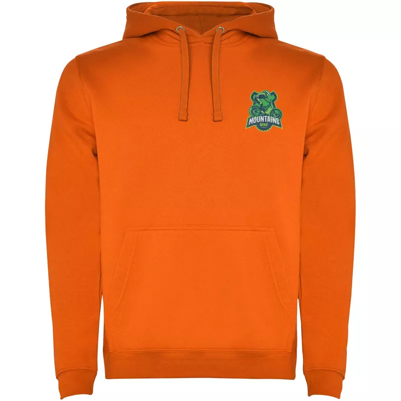 Bluza z kapturem "kangurek" 280 g/m² Roly Urban - Pomarańczowy (R1067-ORANGE)