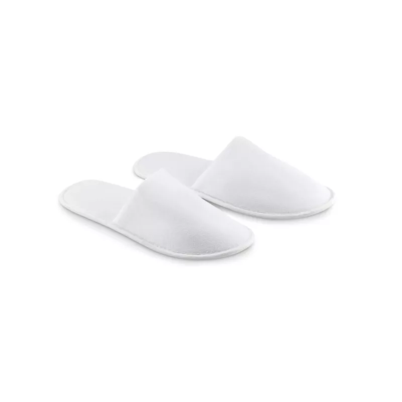 Kapcie hotelowe w etui rozmiar 43–44 FLIP FLAP - Bialy (MO9782-06)