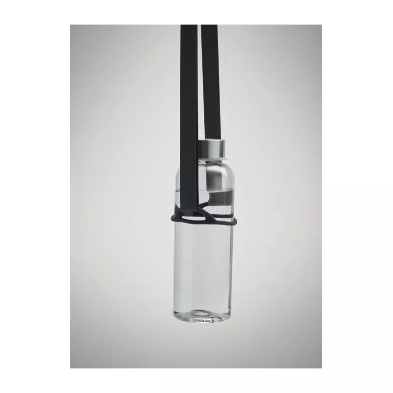 Smycz z uchwytem na kubek LANCUP - Czarny (MO2582-03)