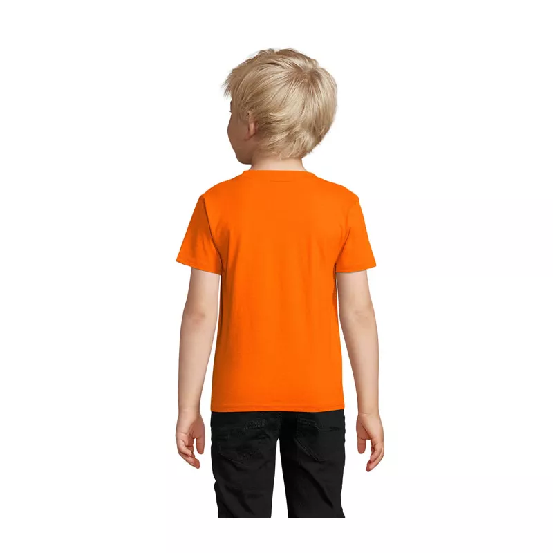 Koszulka dziecięca organiczna Sol's PIONEER KIDS - Pomaranczowy (S03578-OR)